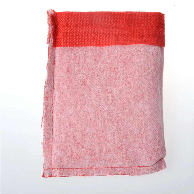 LANWAYLUCKY 50pcs/lot 10x14cm Red Burlap Drawstring Jute Jewelry Packaging Display Pouches Christmas Wedding Gift Febric Bags | Украшения и