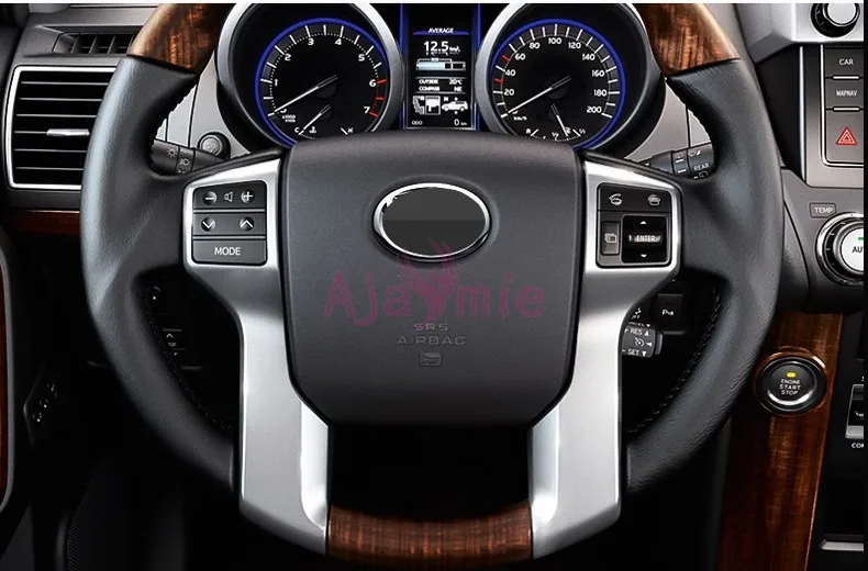 Аксессуары для Toyota Land Cruiser 150 Prado LC150 FJ150 2010 2017 внутренняя деревянная накладка на