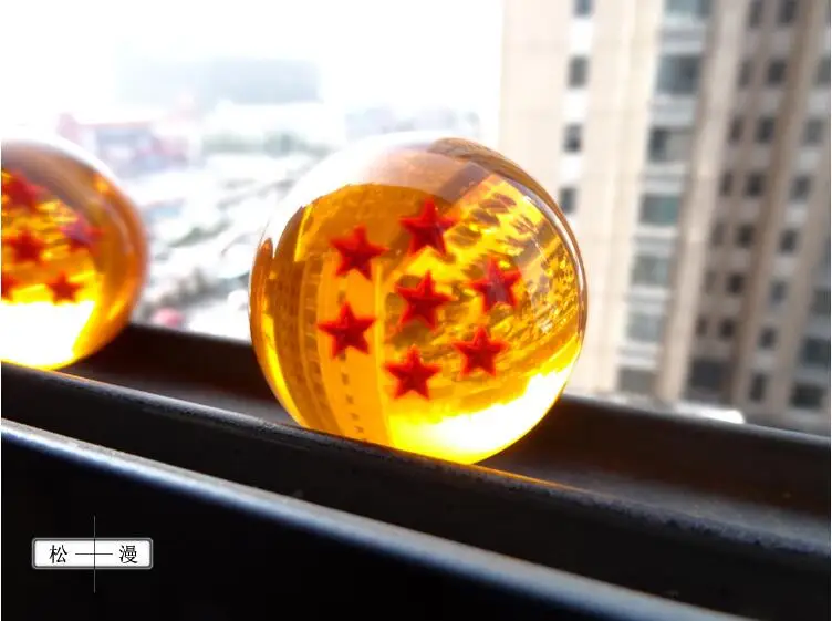 1 шт.. Dragonball трехмерная звезда хрустальный шар см 3 5 FS Япония Аниме Звезда DBZ Дракон