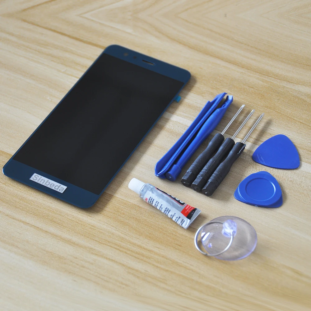 Sinbeda без битых пикселей для Huawei P10 Lite ЖК дисплей + сенсорный экран в сборе с рамкой