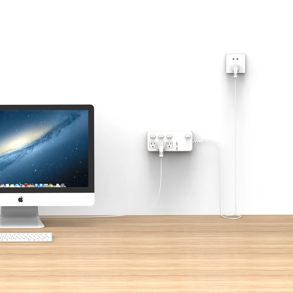 Смарт зарядное устройство ORICO USB с защитой от перенапряжения 3 розетки