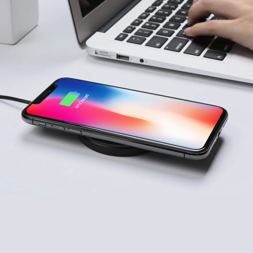 Беспроводное зарядное устройство Nillkin Mini 10 Вт для Samsung Galaxy Note + S10 S9 S8 iPhone 11 Xs Max X Xiaomi