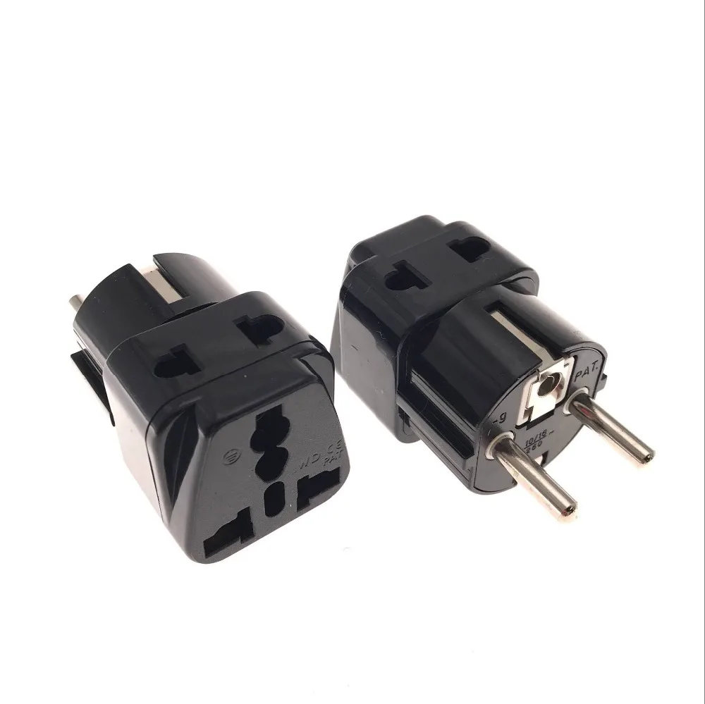 Plug Us Au Uk Eu 4.8mm Plug Type E F Cee 7/7