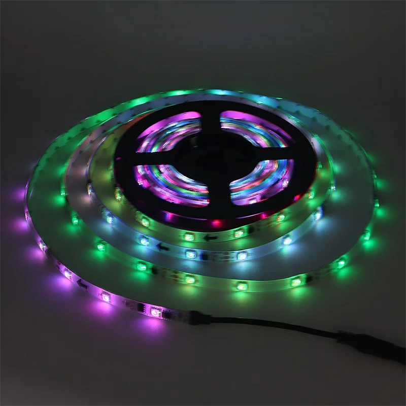Гибкая лента WS2811 12 в 30 светодиодов/м 5050 SMD RGB Dream Magic Auto Change Color | Лампы и освещение