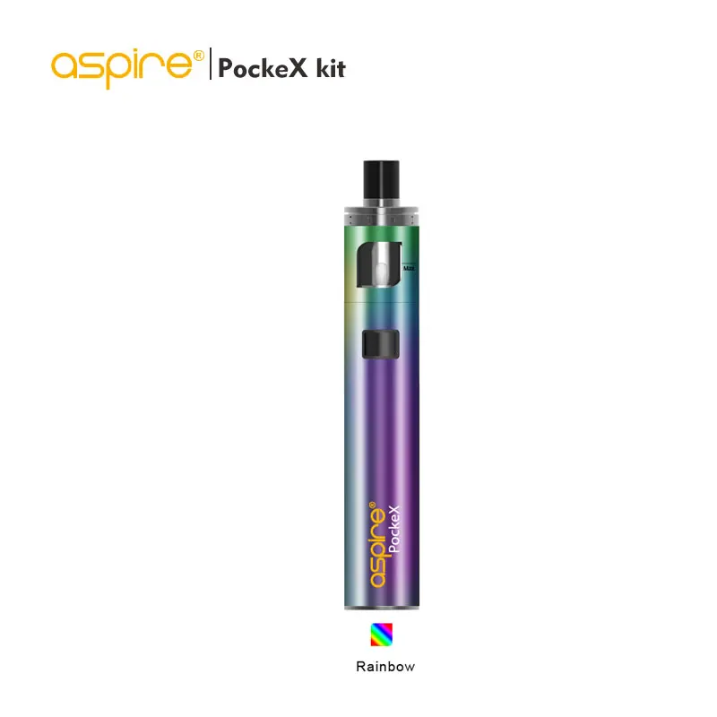 Aspire pockex Карманный AIO комплект со встроенной батареей 1500 мАч 2 мл емкость 0.6ohm