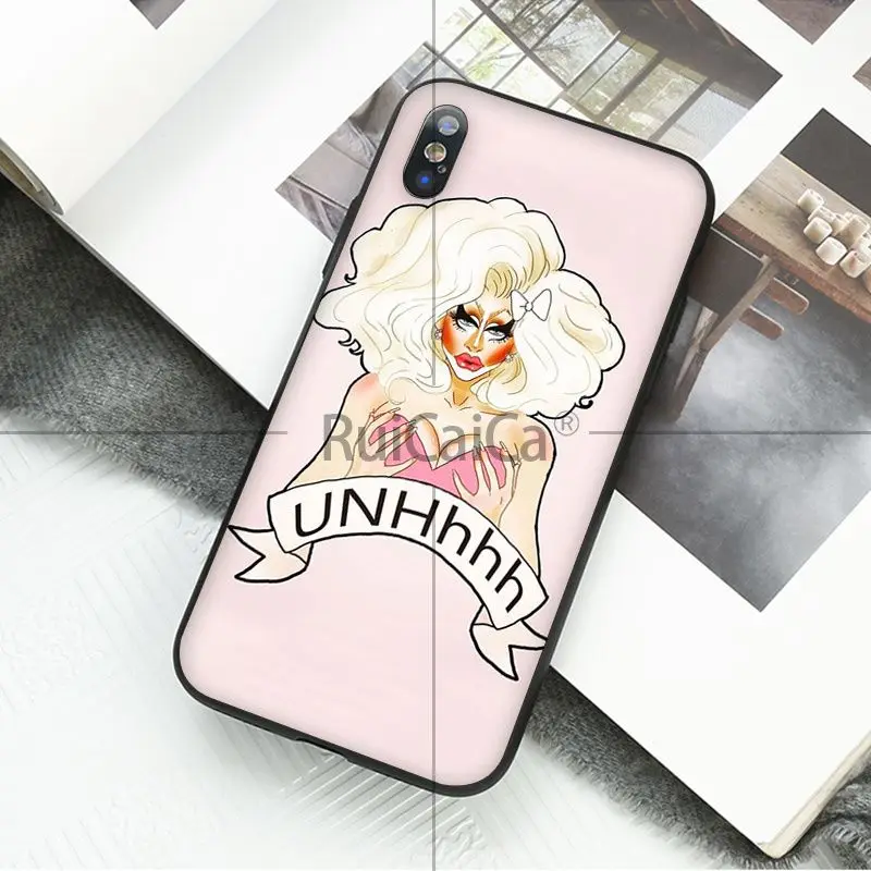 Мягкий чехол для мобильного телефона Ruicaica RuPaul's Drag racing с рисунком Apple iPhone 8 7 6 S Plus