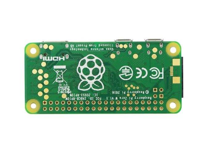 2018 Raspberry Pi Zero W Плата 1 ГГц ЦП 512 МБ ОЗУ со встроенным Wi-Fi и Bluetooth RPI 0 Вт Разъем |