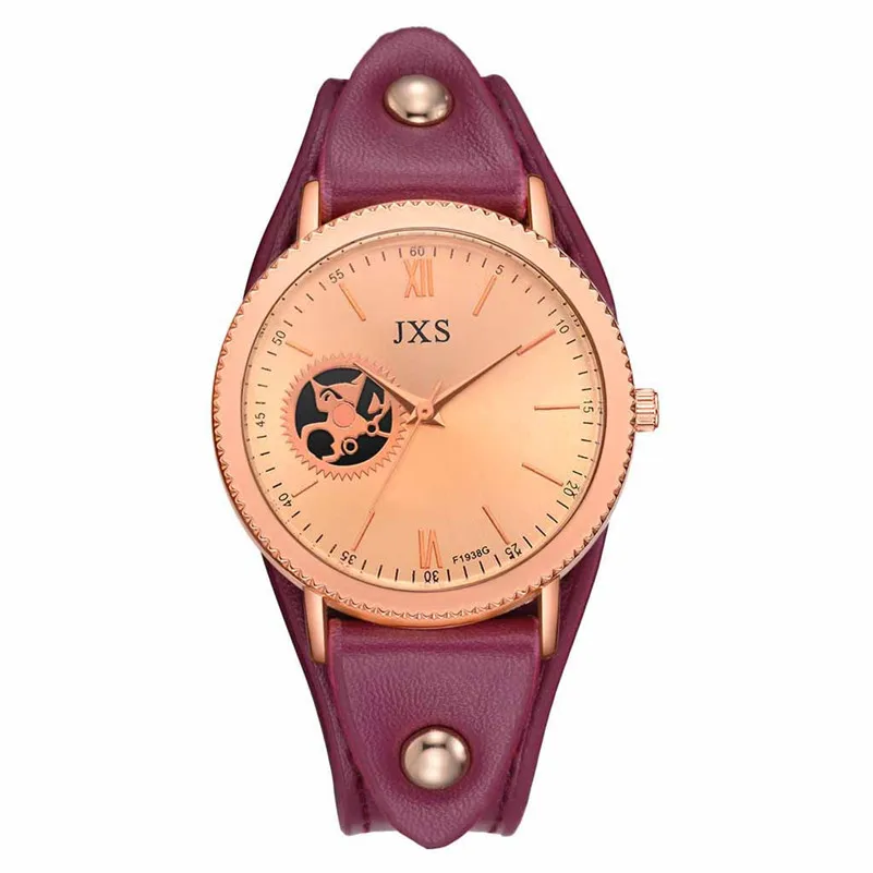 Роскошные Для женщин Часы розовое цвета: золотистый серебристый