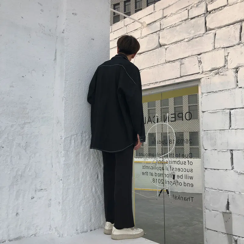 Женская и мужская одежда оригинальный уличный стиль GD джинсовая рубашка