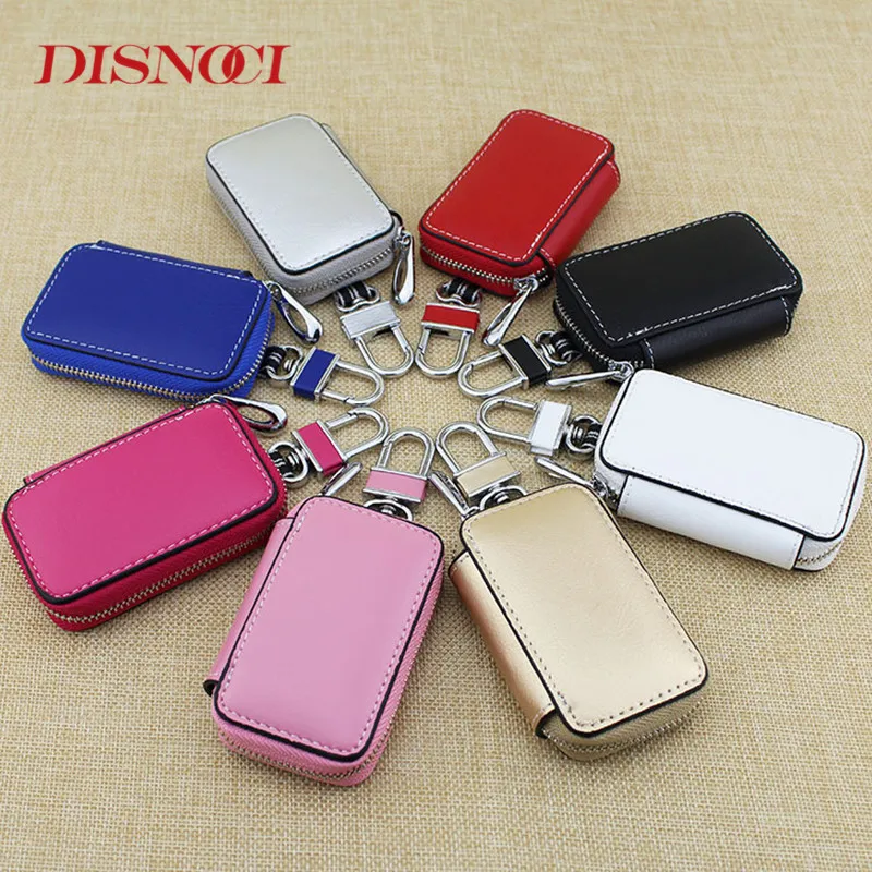 Деловой кошелек с отделением для карт сумка ключей из яловичного спилка