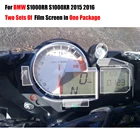 Два комплекта пленки для экрана s в одной посылке для BMW S1000R S1000RR S1000XR 2015 2016 кластер Защита от царапин защитная пленка для экрана