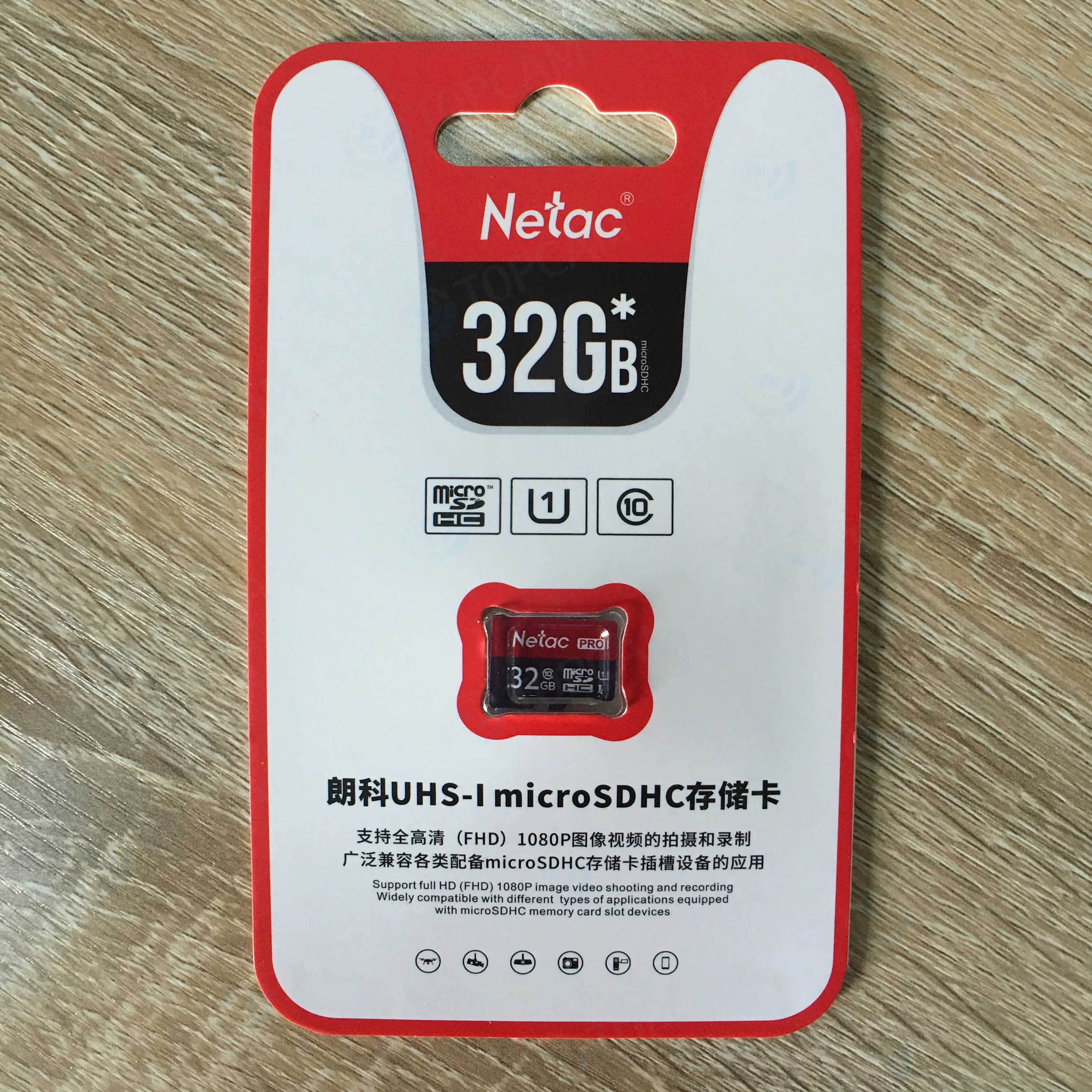 Фото Карта памяти Netac TF карта Micro SD 64 ГБ 32 Гб для камеры видеонаблюдения | Безопасность и