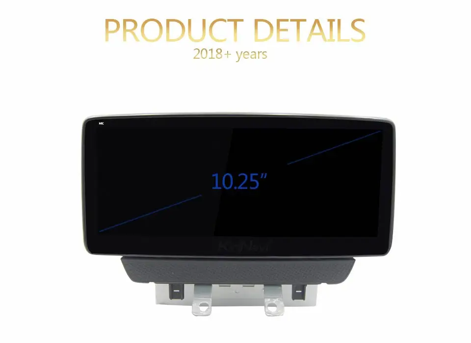 KiriNavi Автомагнитола Android DVD 10,2" сенсорный дисплей для Mazda CX-3 Авто аудио gps Автомобильная Мультимедийная навигационная система