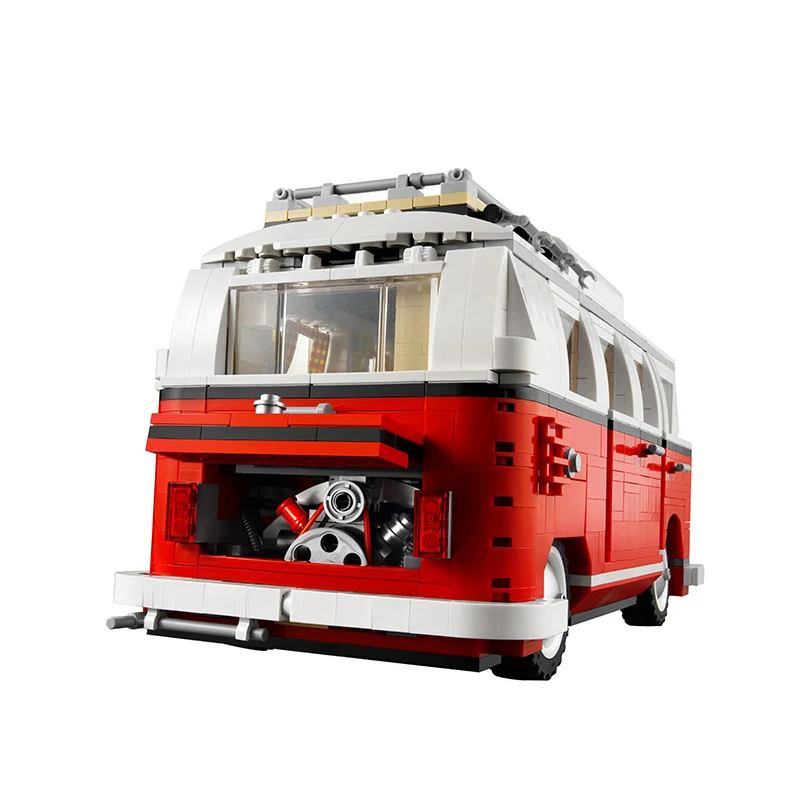 1334 шт T1 Camper Van Car City Compatibie Legoings Строительные блоки Набор игрушек DIY Развивающие