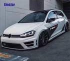 1 комплект наклеек для кузова автомобиля REVO для Volkswagen Golf6 Passat B5 B6 B7 Golf MK4 MK6 MK7 CC R20 R32 R36 TDI Polo
