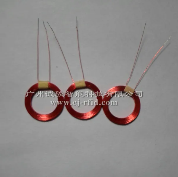 10pcs 125K Card Reader Hollow Antenna Low Frequency Reader ID Self-adhesive Coil Round 15MM Customized
