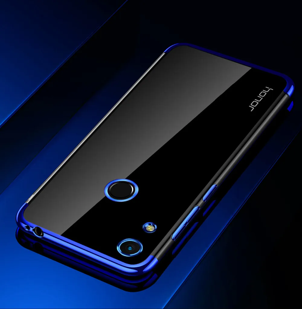 Чехол MUCHI для Huawei Honor 8A Pro, роскошный чехол с лазерным покрытием, мягкая прозрачная задняя крышка для Honor 8A Pro JAT-LX1, чехлы для телефонов