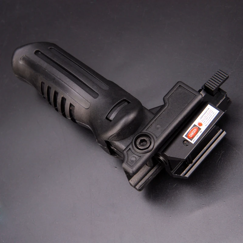 M4 20 мм RIS Rail grip bipod + охотничий страйкбол тактический Красный точечный лазерный