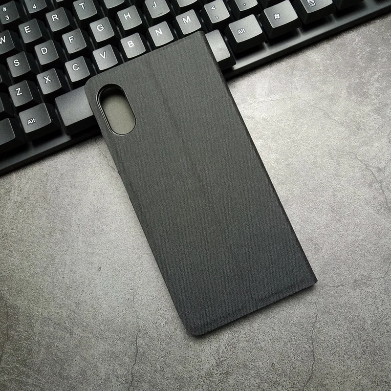 Чехол из искусственной кожи с откидной крышкой для Xiaomi Mi 8 Explorer Edition чехол