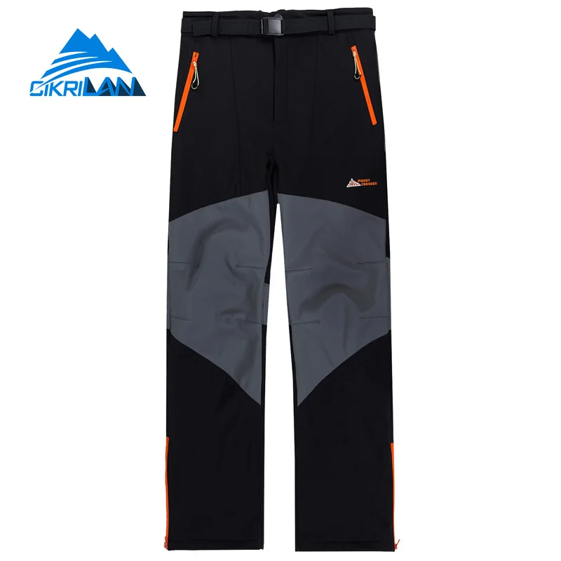 

2017 New Outdoor Sports Skiing Trekking Hiking Pants Men Camping Climbing Trousers Windstopper Water Resistant Pantalon Homme