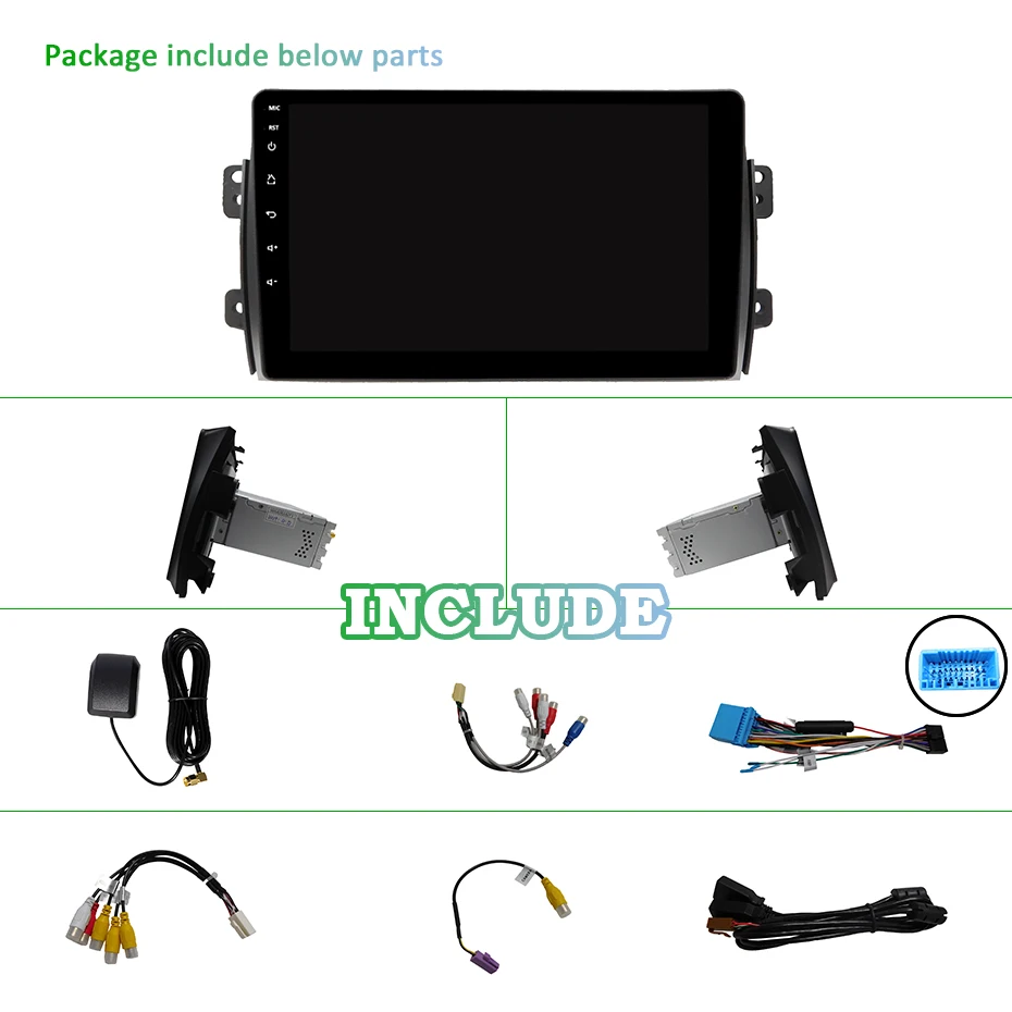 64G DSP ips Android 9,0 Автомобильный gps радио для Suzuki SX4 2006 2007 2008 2009-2013 Мультимедиа Навигация стерео Авто без DVD плеера