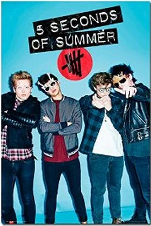 Bundle - 2 Items 5Sos 5 Seconds Of Summer Sunglasses Poster Print Size 40x40cm C351 | Дом и сад