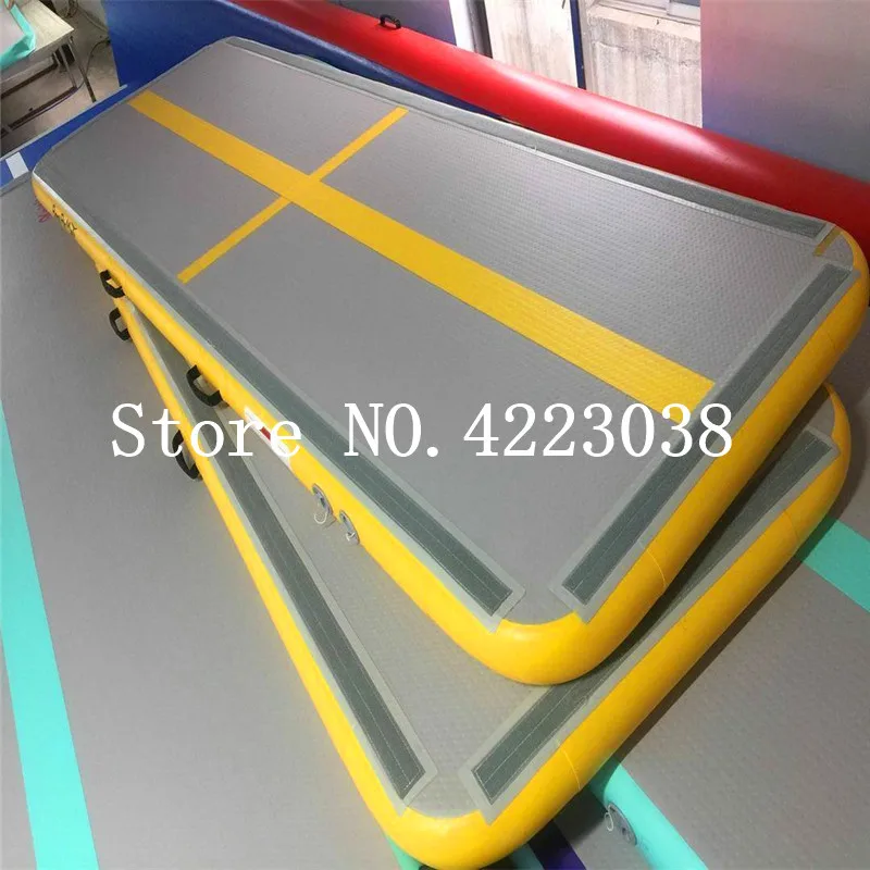 Free Shipping 5*1*0.2m Inflatable Gymnastics Air Track Tumbling Mat Floor Mats With For Training/Cheerleading/Beach | Игрушки и хобби