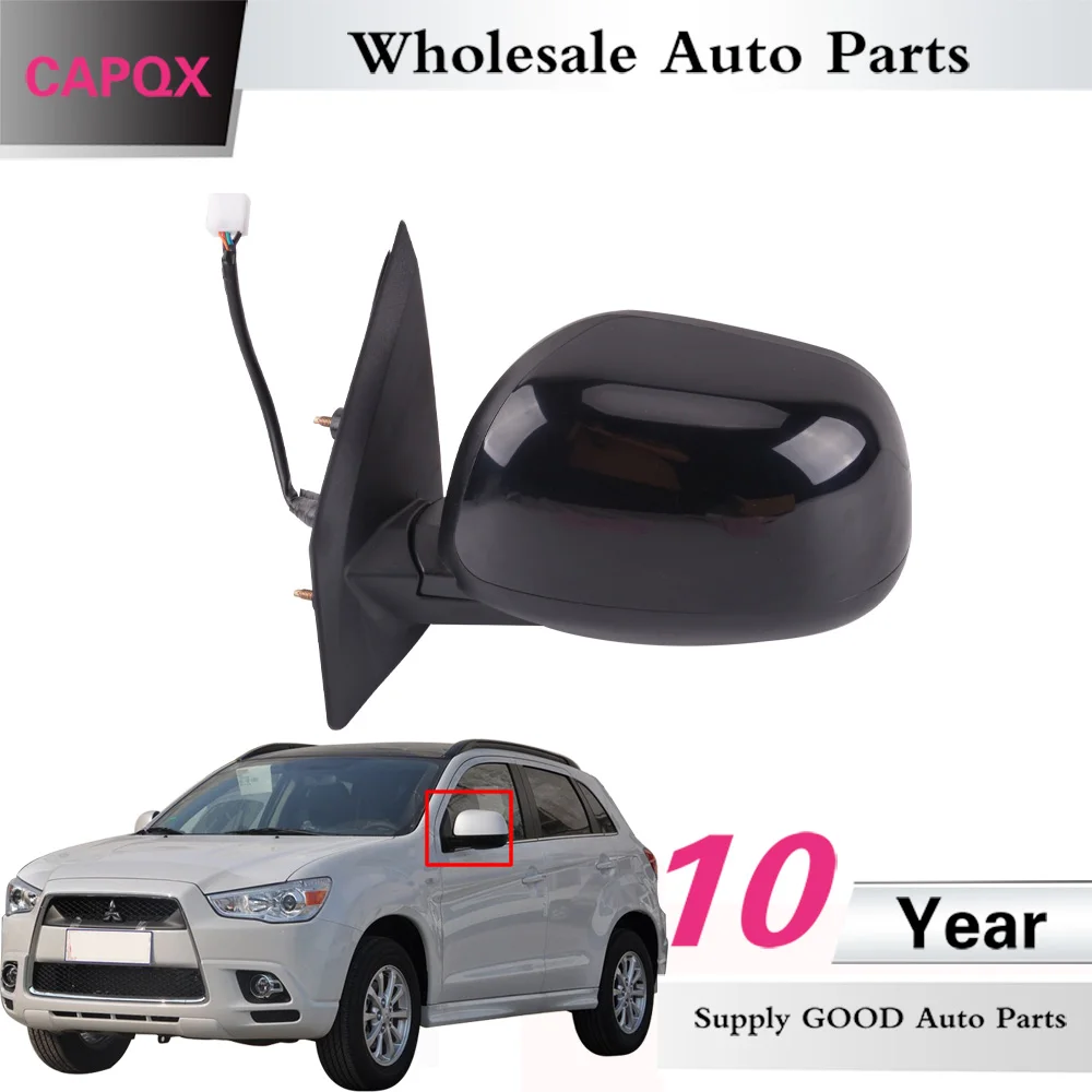 Зеркало заднего вида CAPQX 7 проводов для Mitsubishi Outlander ex 2008 2009 2010 2011 2012 в сборе|Зеркала
