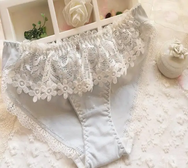 Новое поступление, Размеры M, L, XL, милые хлопковые сексуальные трусики в стиле Лолиты с аппликацией, нижнее белье, трусики-стринги WP388