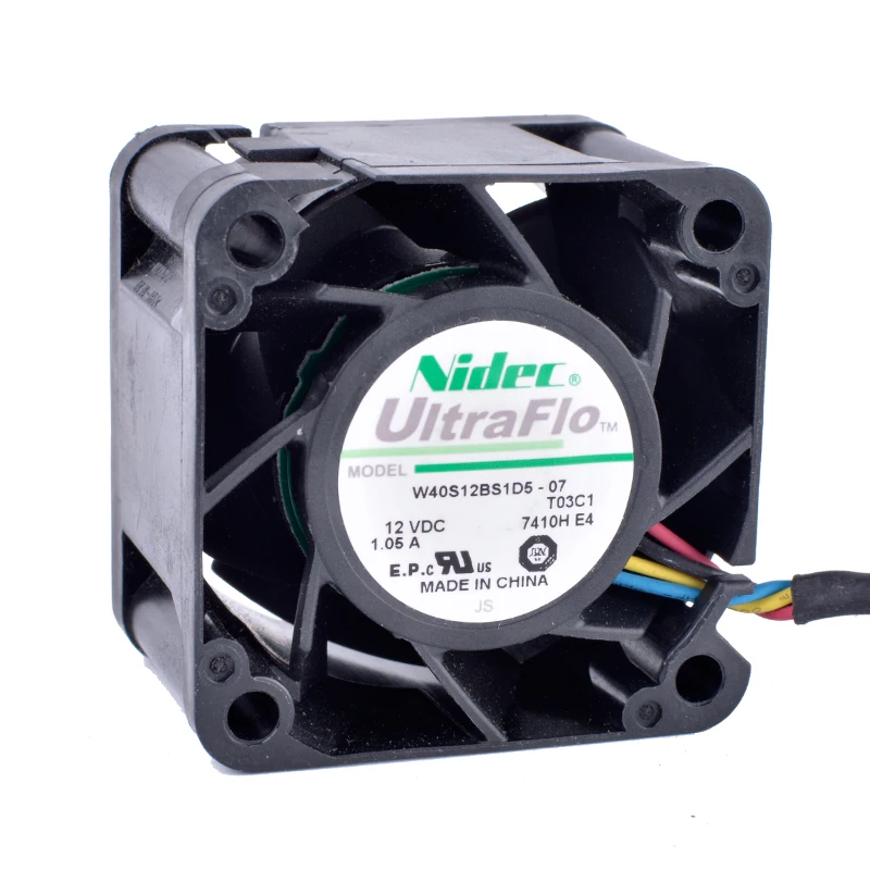 Революция в системах охлаждения 4cm 4028 40mm 12V 1.05A 4 линейный большой вентилятор для