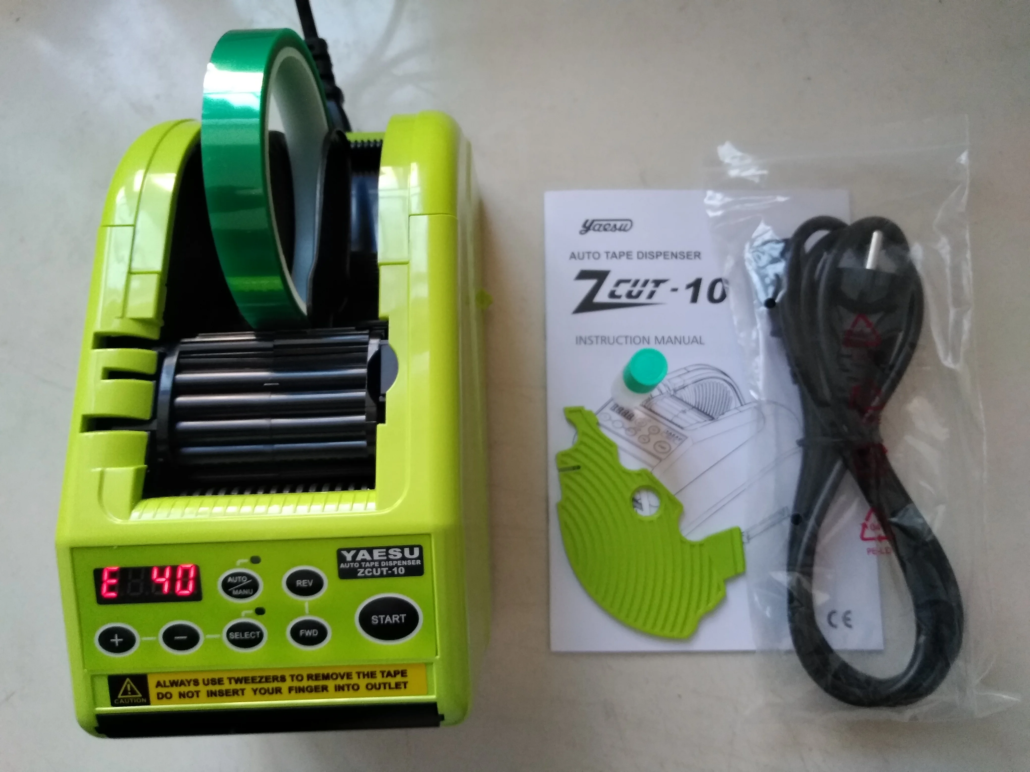 zcut-10 Aliepxerss 100-240 В ZCUT-10 сертифицированный по CE Автоматический Диспенсер ленты машина