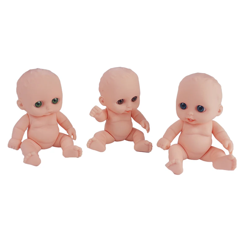 1 шт случайно палочки 13 см мини силиконовые 3D глаза Reborn Baby Doll реалистичные разных