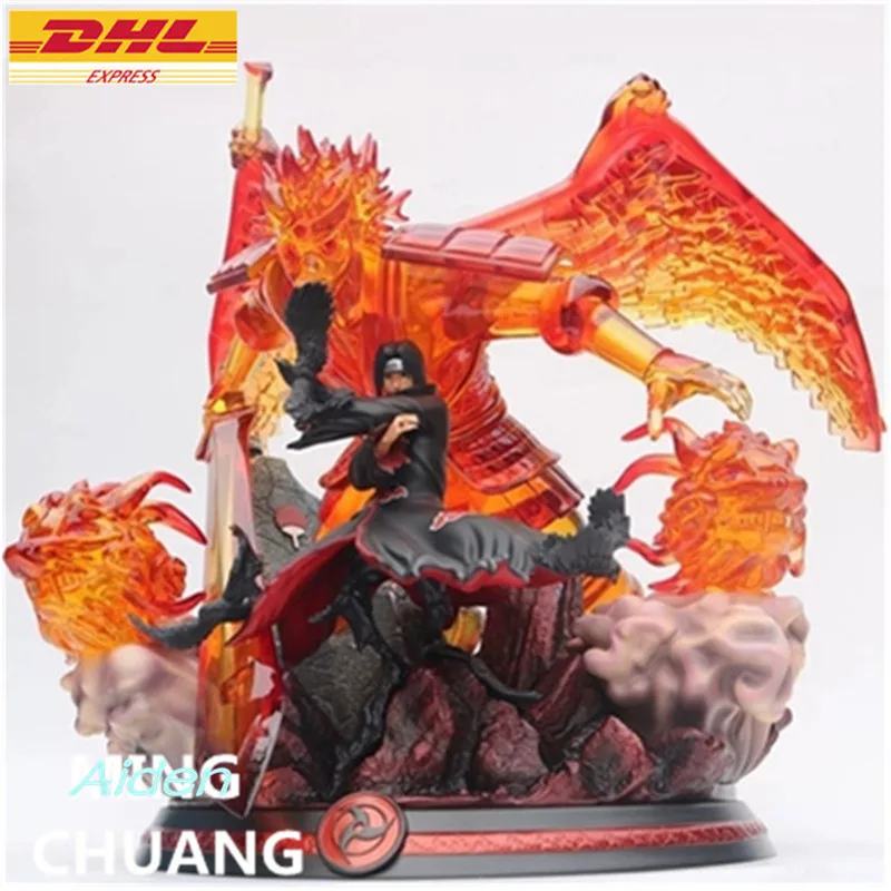 24 &quotСтатуя Наруто бюст Акацуки полная длина портрет Учиха Итачи Susanoo GK фигурку