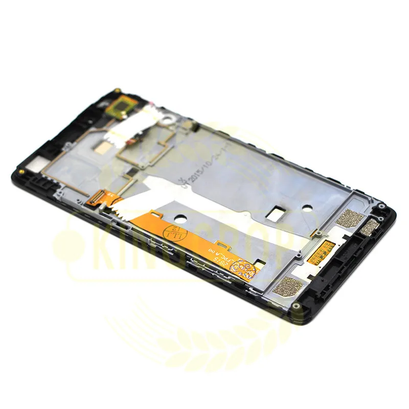 ЖК-дисплей для Lenovo A6010 с сенсорным экраном 5 0 дюйма дигитайзер в сборе рамкой