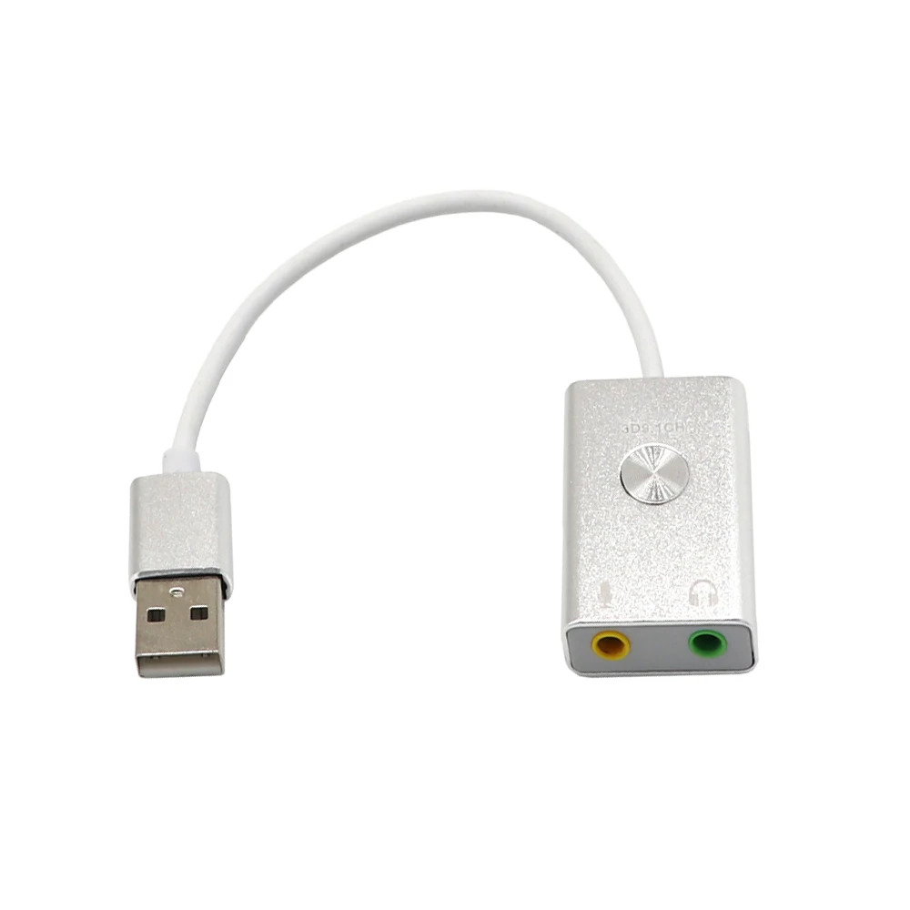 Новый USB 2 0 порт Virtual 9 1 3D стерео аудио адаптер конвертер для настольного ноутбука