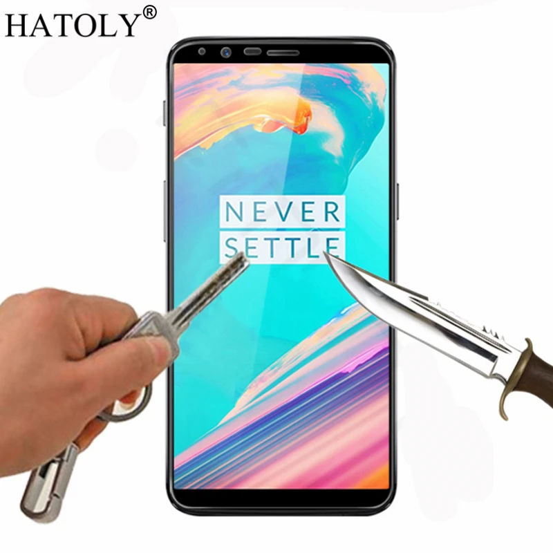 2 шт. закаленное стекло для Oneplus 5T защита экрана One Plus полное покрытие A5010 3D пленка с