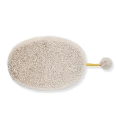 Cat pad-brown Наружная переносная Интерактивная сумка для кошек из материала для здоровья, синяя, розовая, серая, дышащая мягкая ручка, кошачье гнездо для маленького кота, кролика - Цвет: Cat pad-brown