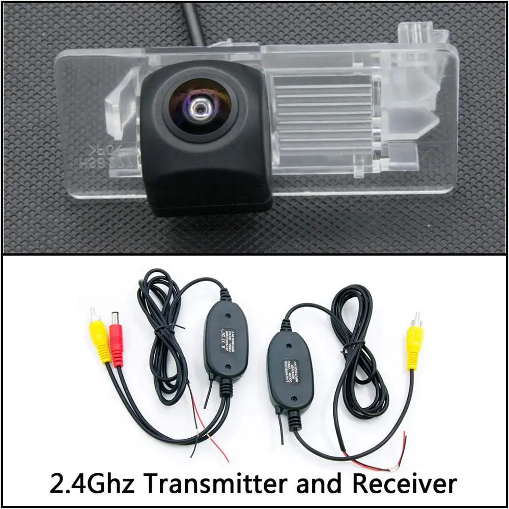 Camera With Wireless 175 градусов HD резервная камера заднего вида для VW Golf Touran Lavida/Grand Lavida Golf puls Passat B7 Wagon автомобильный монитор - Название цвета: Camera With Wireless