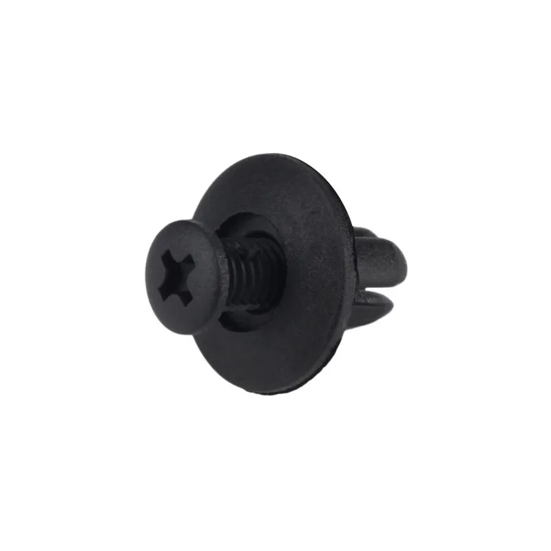 100 шт./лот 8 мм отверстие черная дверная заклепка зажим Автомобильная подкладка