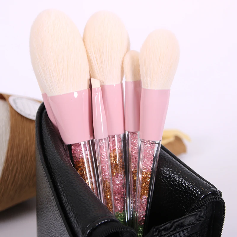 8 шт. радужные кисти для макияжа с цветной ручкой|pinceaux maquillage|brush professionalbrand brush set |