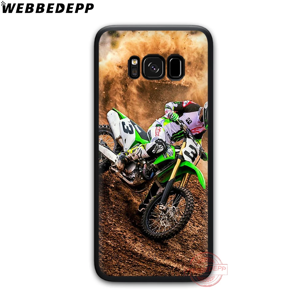 WEBBEDEPP Motocross motocross classic Soft Phone Case for Samsung S6 S7 Edge S8 S9 S10 Plus J4 J6 J7 J8 Note8 9 10 |