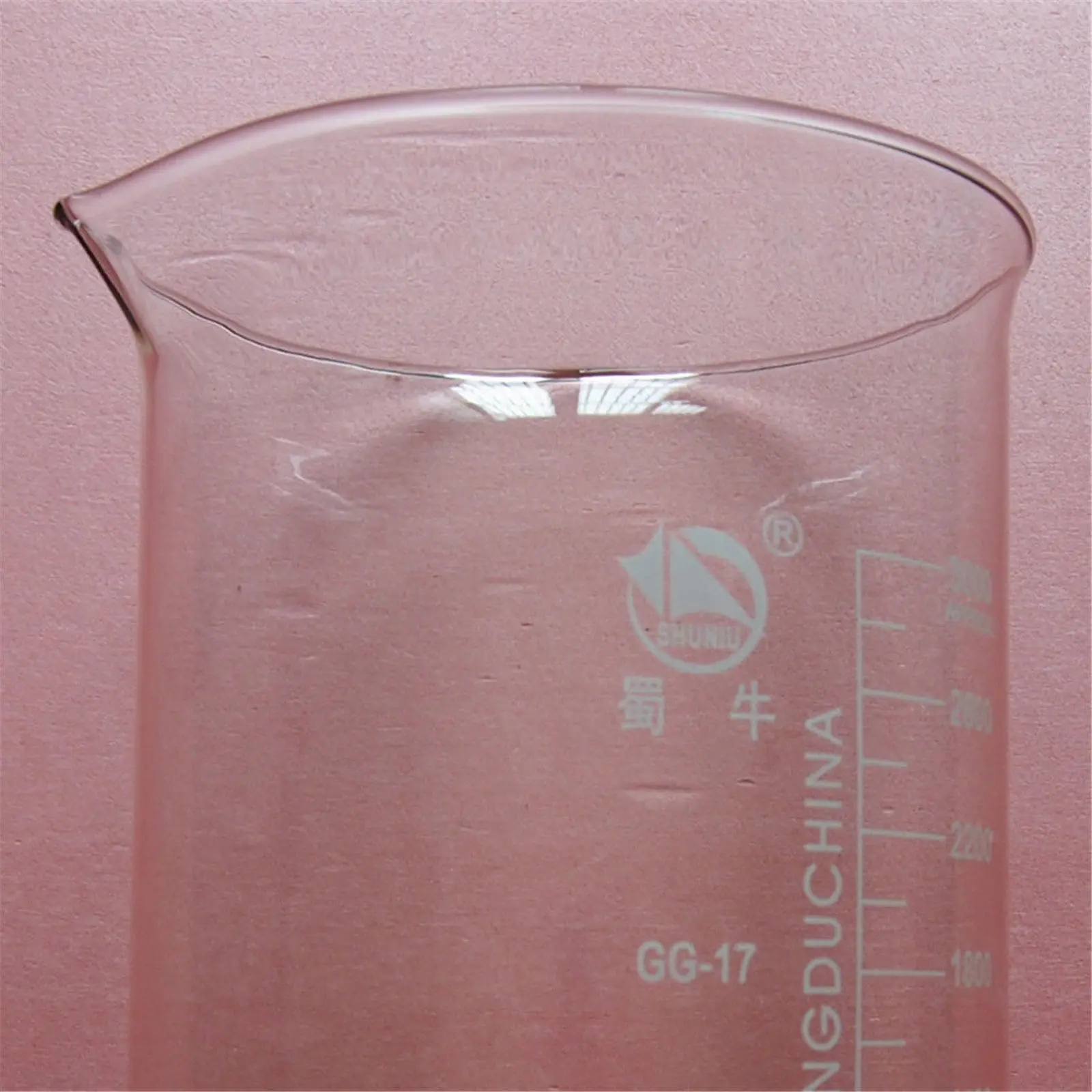 Стеклянный стакан 3000 мл 3 литра низкая форма хорошее качество лабораторная