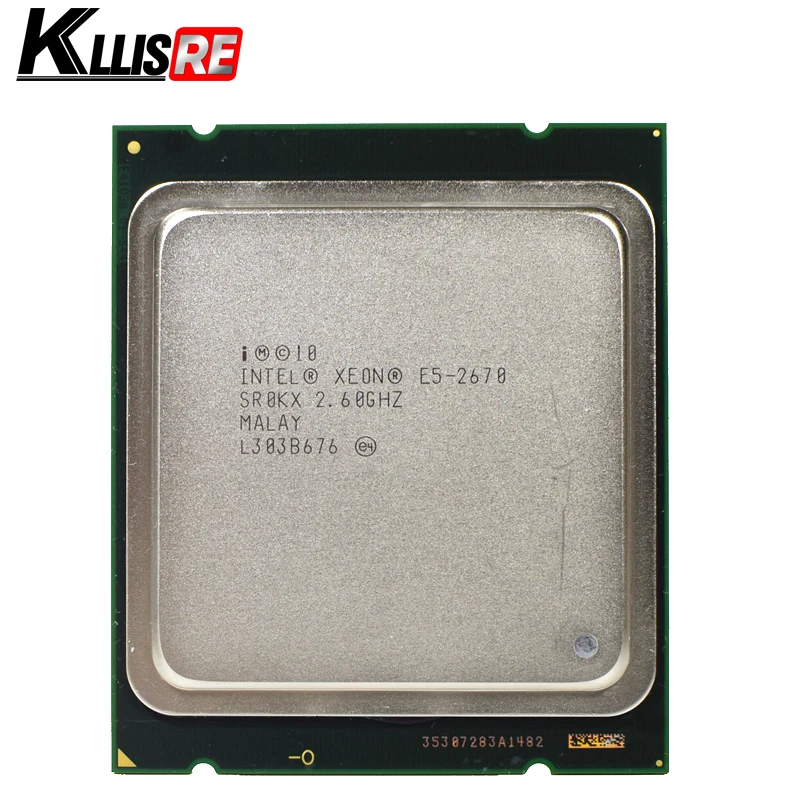 Процессор Intel xeon e5 2670 2 6 ГГц 20 Мб кэш памяти 8 00 ГТ/с LGA 2011 SROKX C2 Восьмиядерный