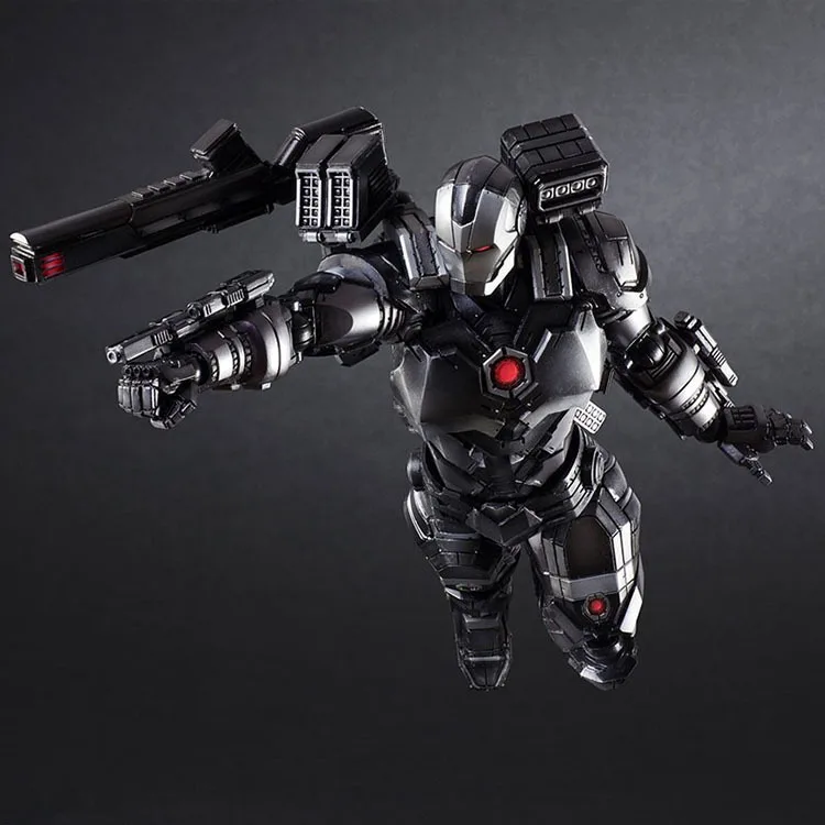 Play Arts Marvel Avengers Ironman War Machine Super Hero Black Iron man BJD Action Figure Model Toys | Игрушки и хобби