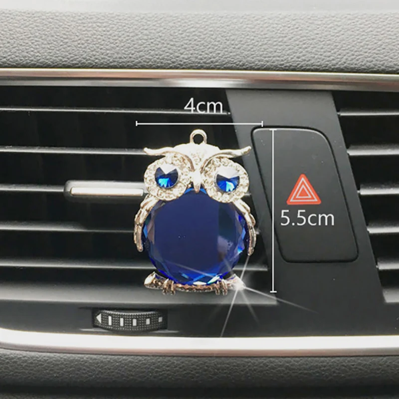 Автомобильный освежитель с милым рисунком совы клипса на вентиляционное отверстие автомобильный