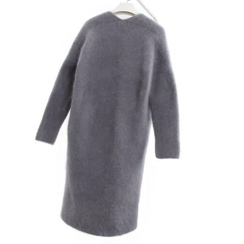 Норковое кашемировое пальто натуральный норковый кашемировый кардиган женские