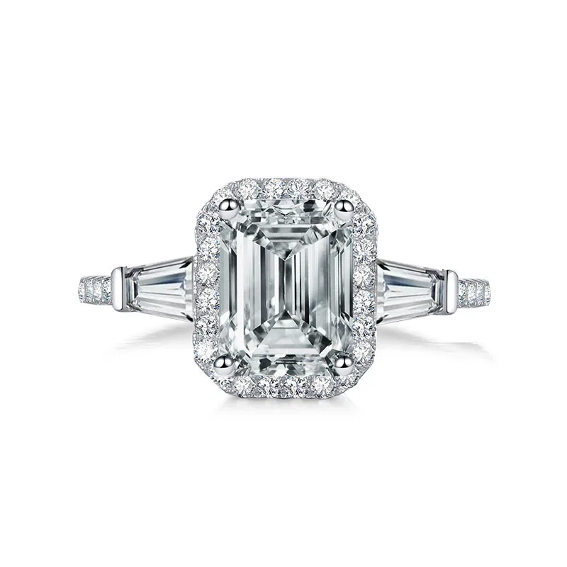 Фото Женское Обручальное кольцо с 3 камнями карата|Кольца| |