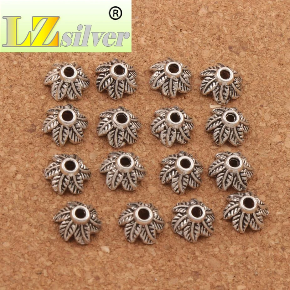 

Leaf Cone End Caps Bead Cap 10.9x10mm 300pcs zinc alloy Jewelry Findings Components L1065
