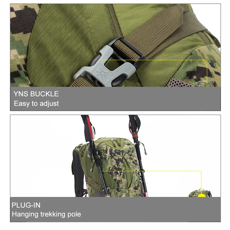 Дорожный военный рюкзак Samstrong тактическая уличная сумка камуфляжные походные и