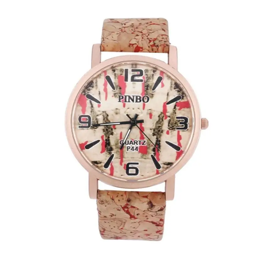 High Quality Men's Women's Grain Mirror Personality Circular Dial Quartz Lovers Watch Famous Brand Dropshipping 40p | Наручные